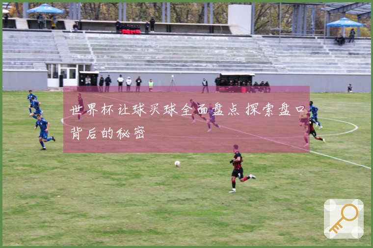 世界杯让球买球全面盘点 探索盘口背后的秘密